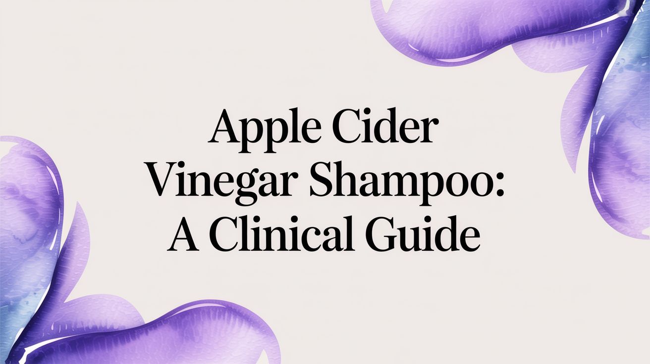 Apple Cider Vinegar Shampoo: A Clinical Guide