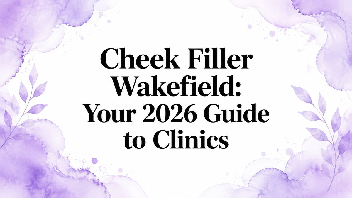 Cheek Filler Wakefield: Your 2026 Guide to Clinics