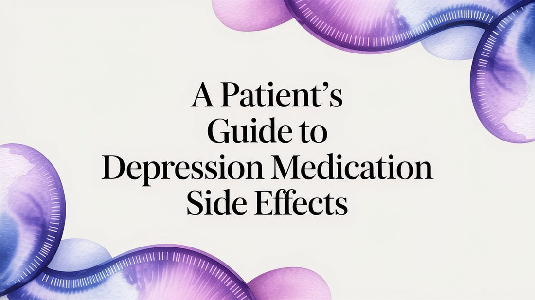 A Patient's Guide to Depression Medication Side Effects