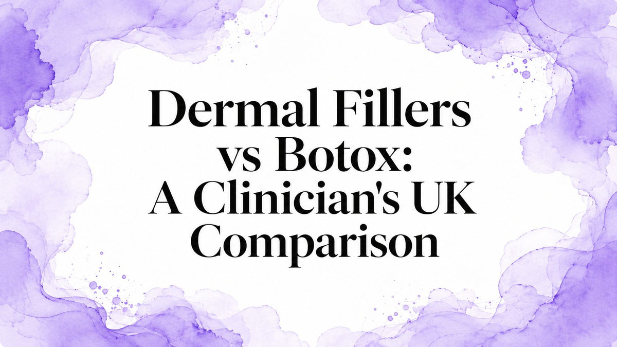 Dermal Fillers vs Botox: A Clinician's UK Comparison