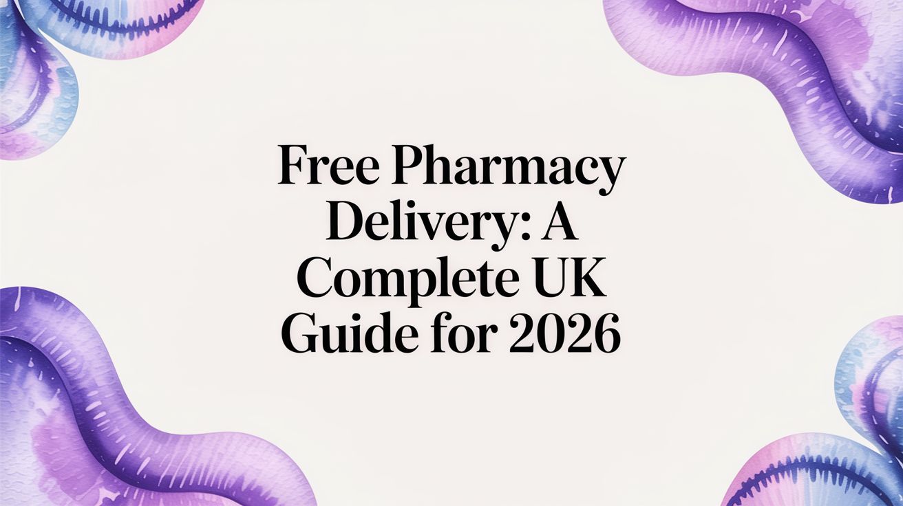 Free Pharmacy Delivery: A Complete UK Guide for 2026