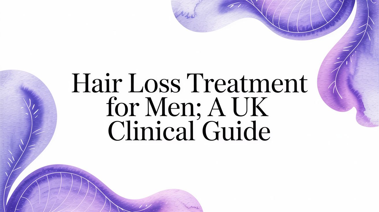 Hair Loss Treatment for Men: A UK Clinical Guide