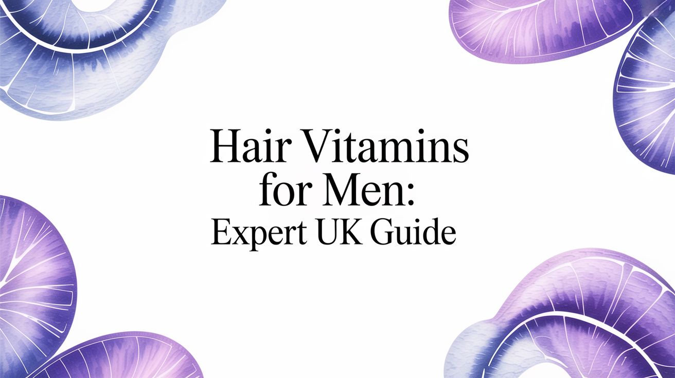 Hair Vitamins For Men: Expert UK Guide