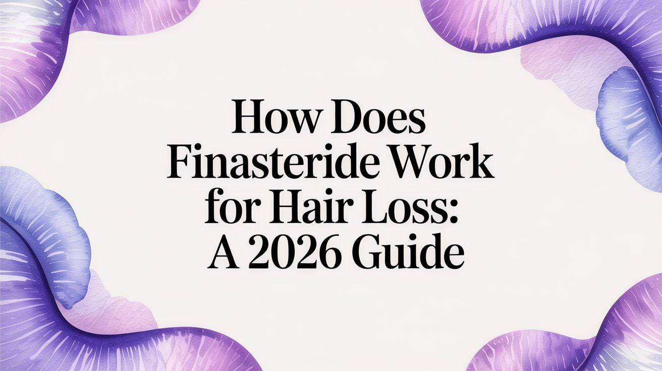 How Does Finasteride Work For Hair Loss? A 2026 Guide