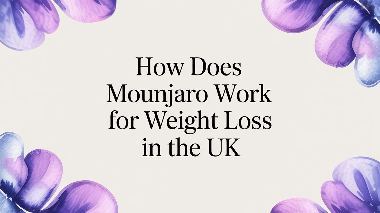 How Mounjaro Works for Weight Loss: A UK Guide