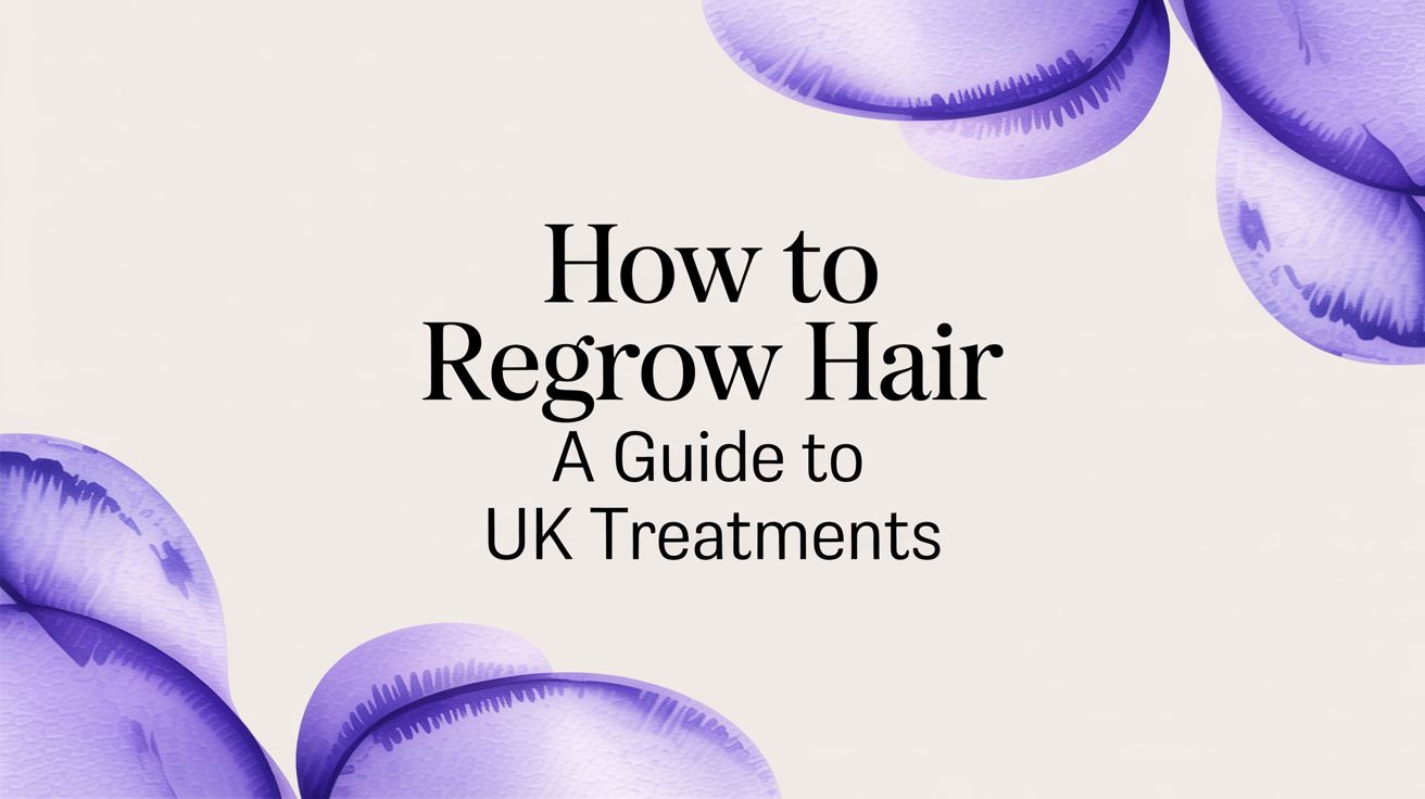 How to Regrow Hair: A Guide to UK Treatments
