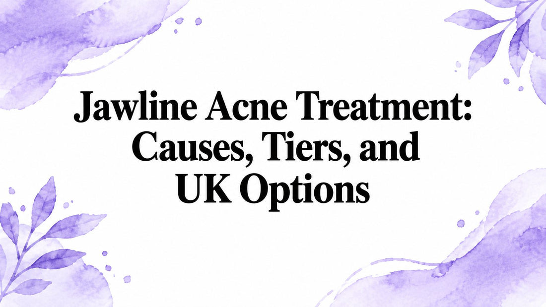 Jawline Acne Treatment: Causes, Tiers, and UK Options
