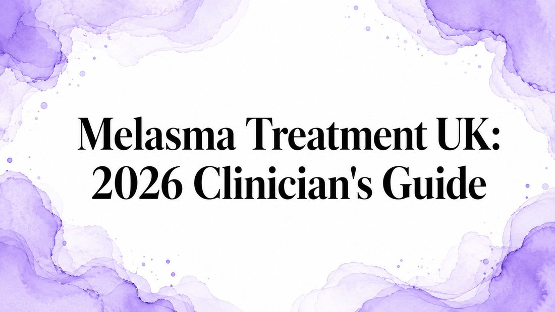 Melasma Treatment UK: 2026 Clinician's Guide