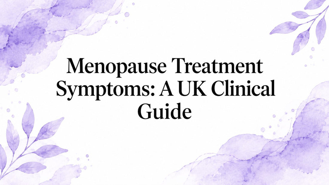 Menopause Treatment Symptoms: A UK Clinical Guide