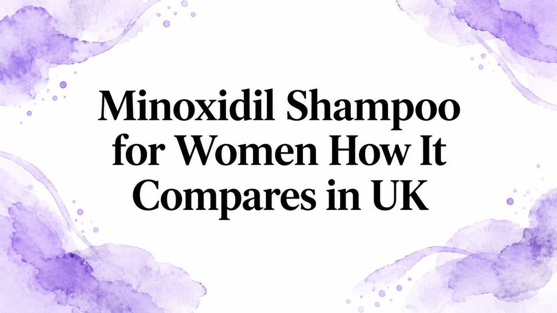 Minoxidil Shampoo for Women How It Compares in UK