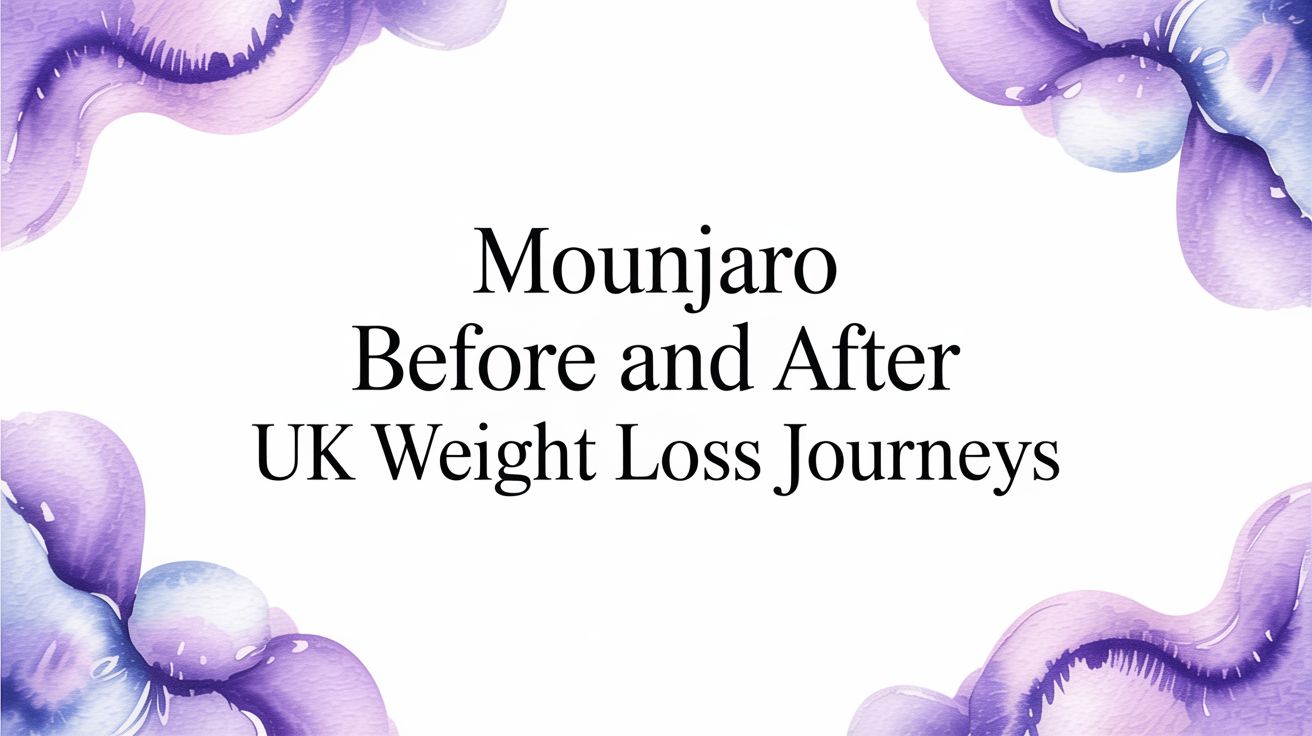 Mounjaro Before and After: A Clinical Guide to UK Treatment Journeys