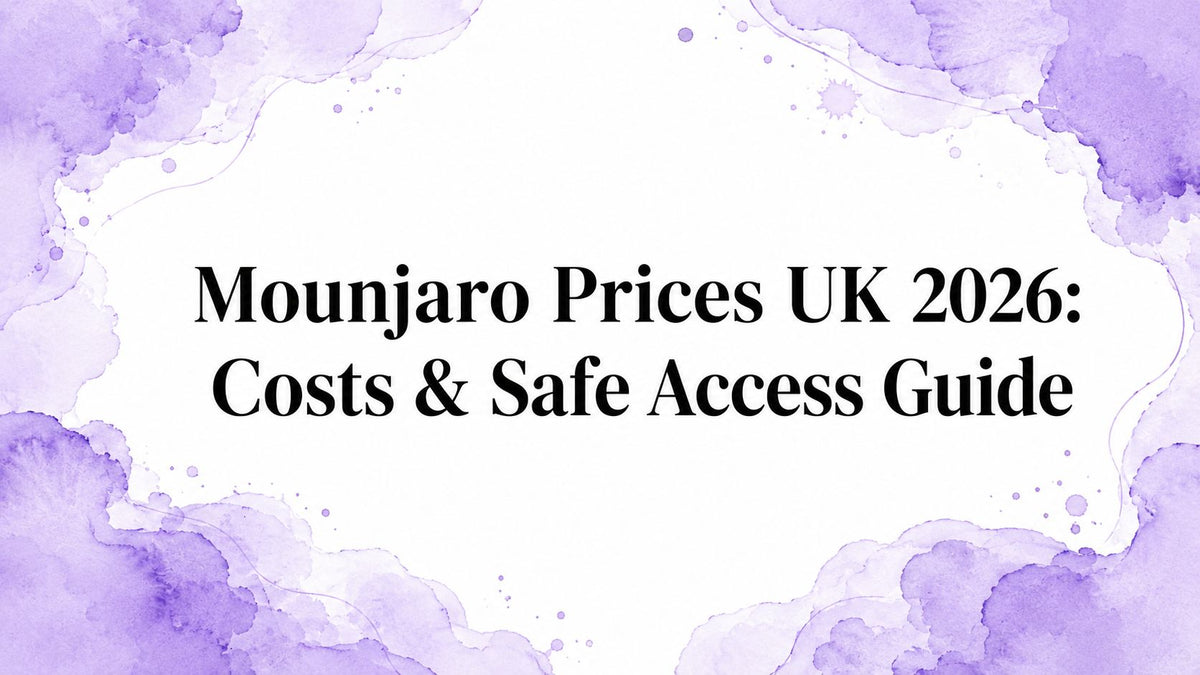 Mounjaro Prices UK 2026: Costs & Safe Access Guide