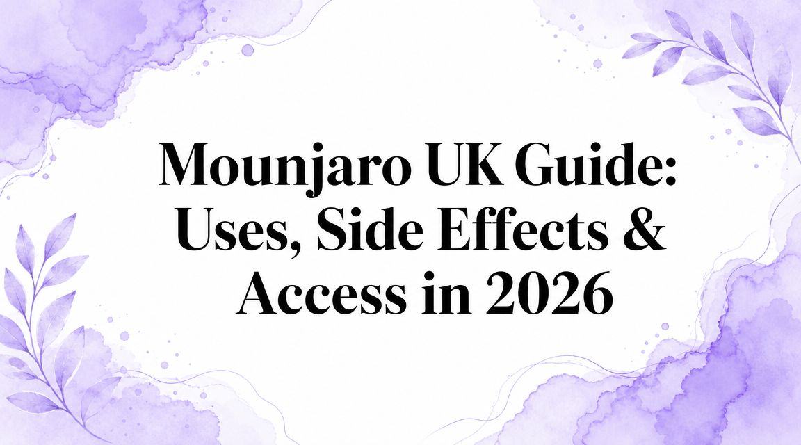 Mounjaro UK Guide: Uses, Side Effects & Access in 2026