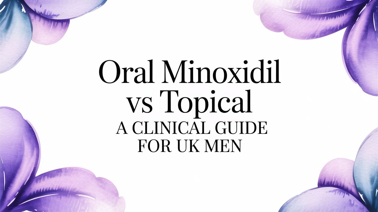 Oral Minoxidil vs Topical: A Clinical Guide for UK Patients