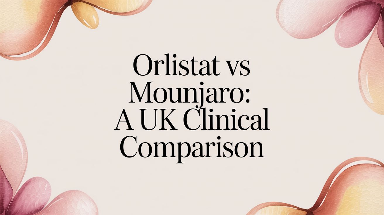 Orlistat vs Mounjaro: A UK Clinical Comparison