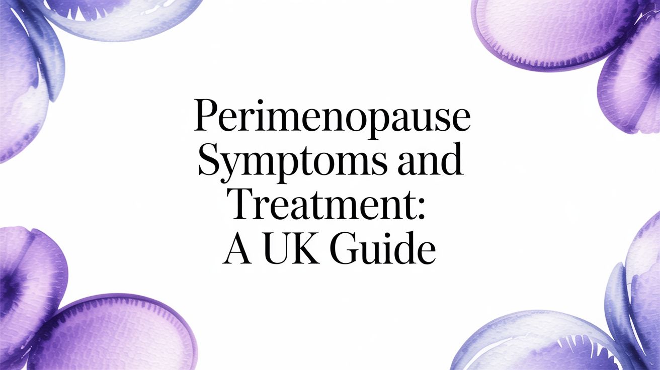 Perimenopause Symptoms and Treatment: A UK Guide