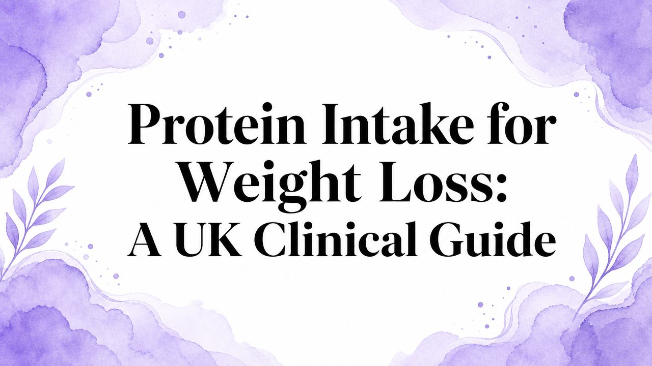 Protein Intake for Weight Loss: A UK Clinical Guide