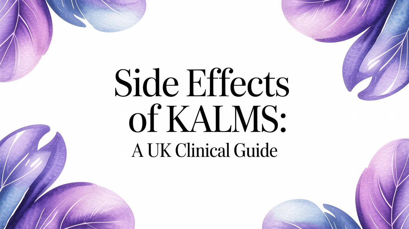 Side Effects of Kalms: A UK Clinical Guide