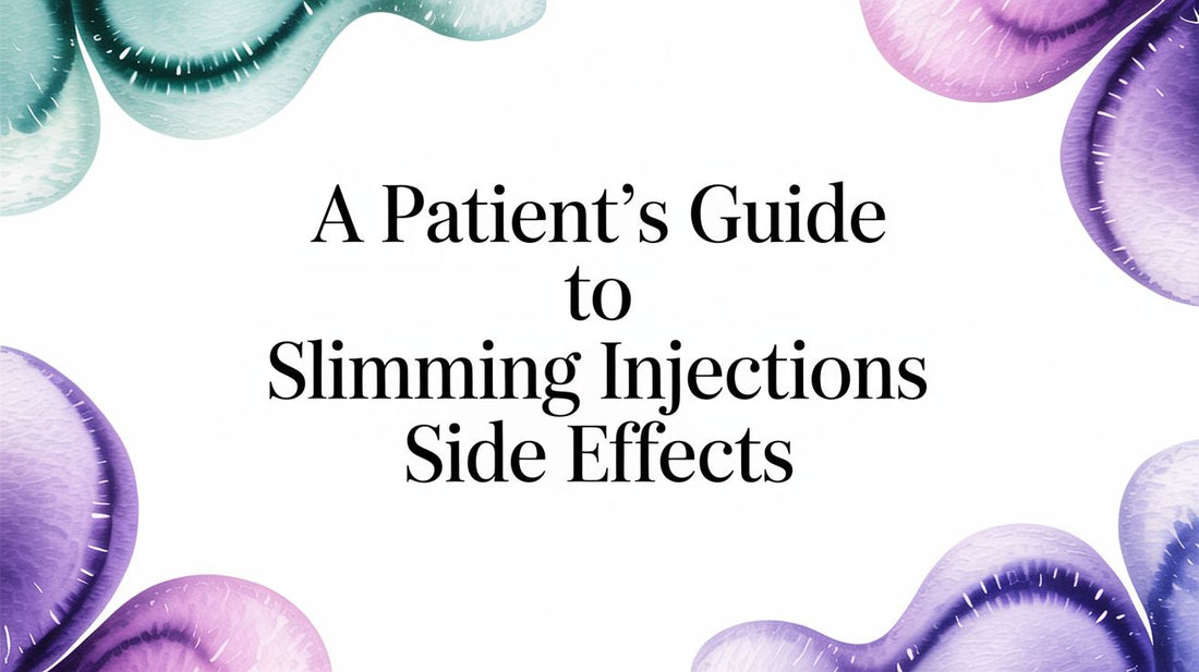 A Patient's Guide To Slimming Injections Side Effects in 2026