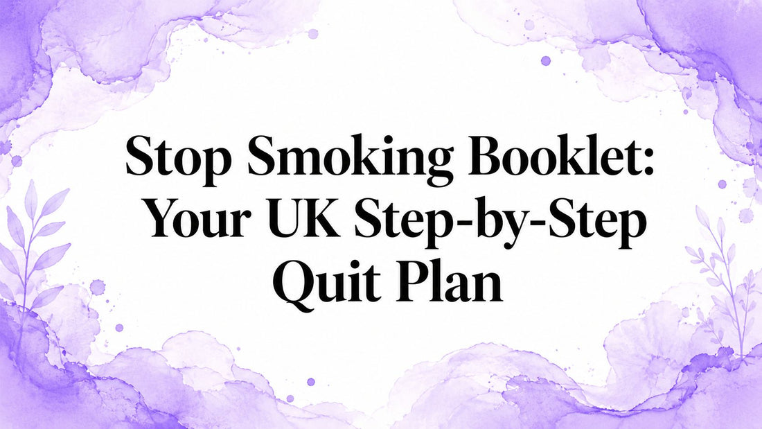 Stop Smoking Booklet: Your UK Step-by-Step Quit Plan