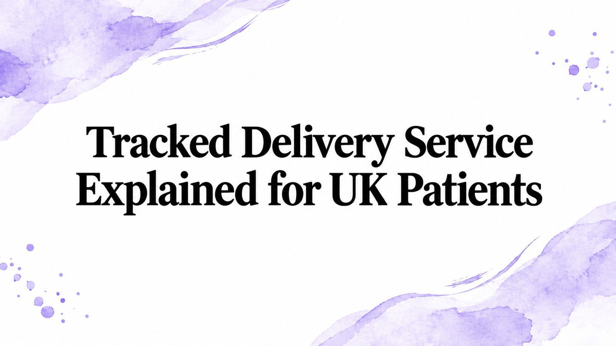 Tracked Delivery Service Explained for UK Patients