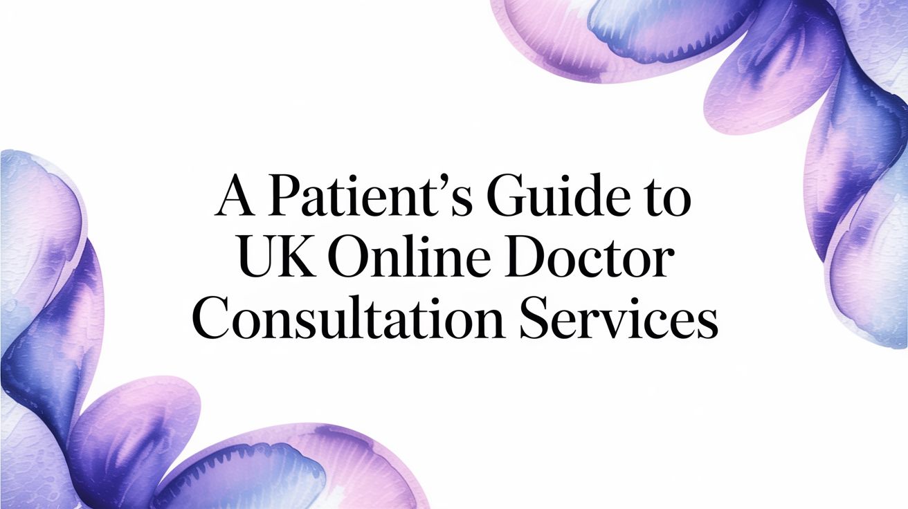 A Patient's Guide to UK Online Doctor Consultation Services