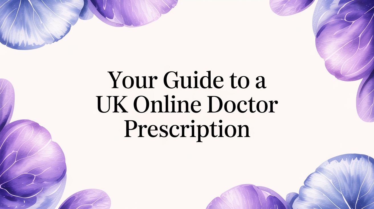 Your Guide to Obtaining a UK Online Doctor Prescription