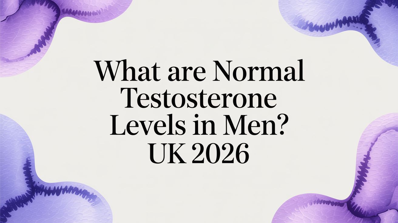 What Are Normal Testosterone Levels in Men? A UK Guide for 2026