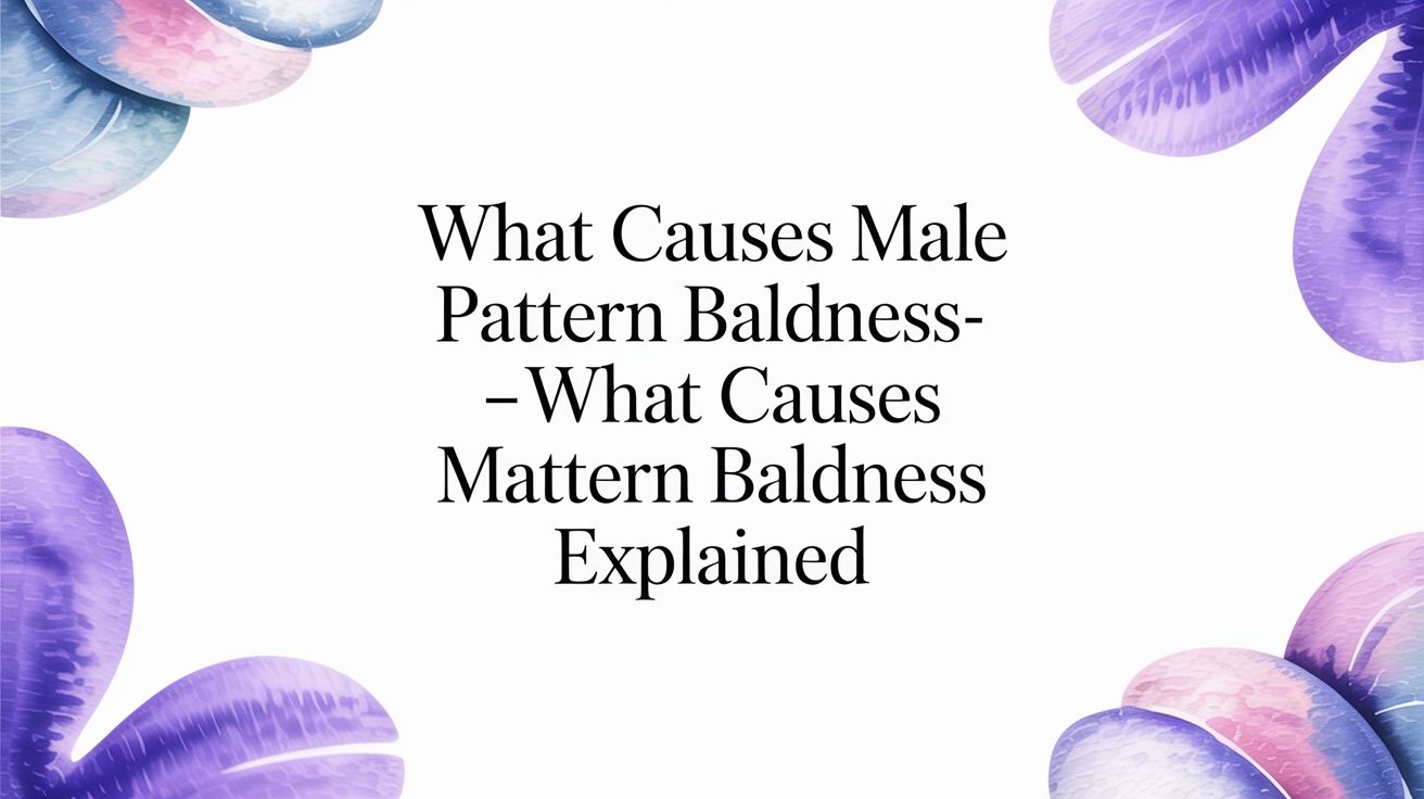 What Causes Male Pattern Baldness? A Guide to Androgenetic Alopecia