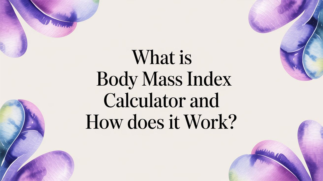 What is a Body Mass Index (BMI) calculator and how does it work?