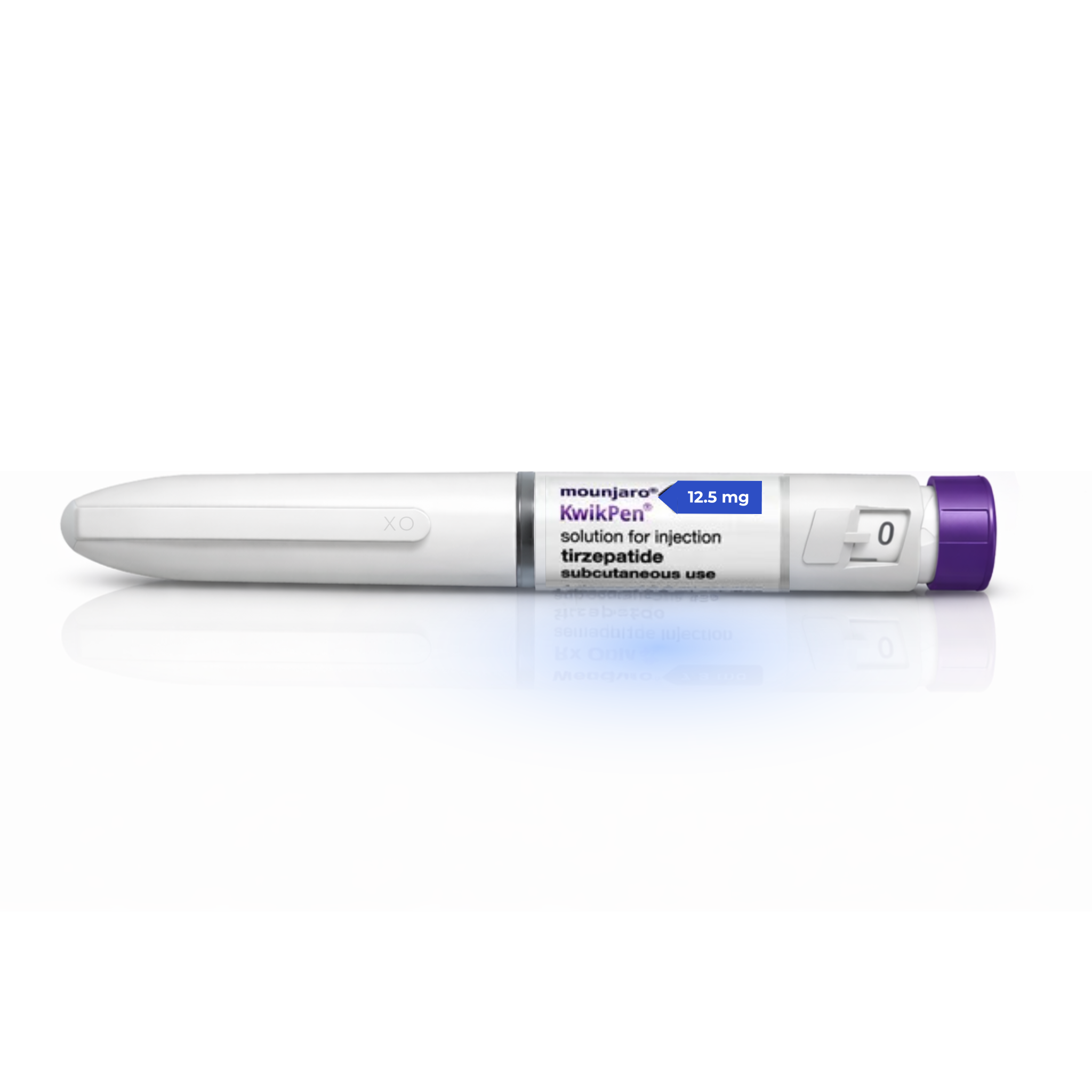 Mounjaro KwikPen 12.5mg/0.6ml solution for injection 2.4ml pre-filled pens